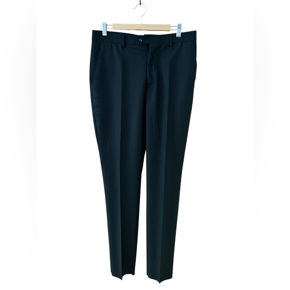 Men's Alpha & Steele Black Dress Pants